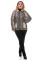 Куртка жіноча Bolyar 00237 бежево-чорна, фото 0