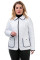 Куртка женская  Bolyar 00239 белая , фото  4