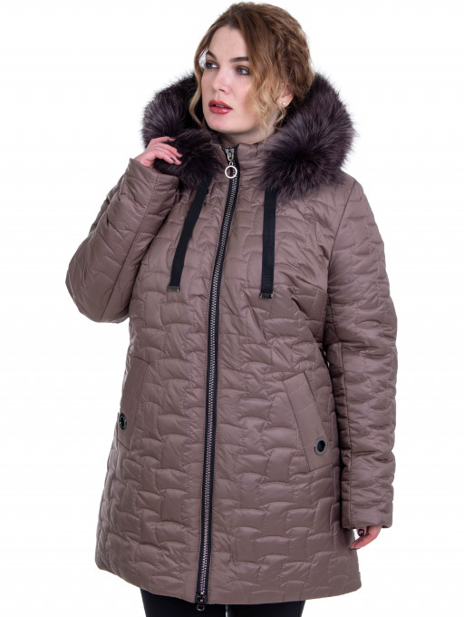 Куртка жіноча Bolyar 00246 сливова , фото  1