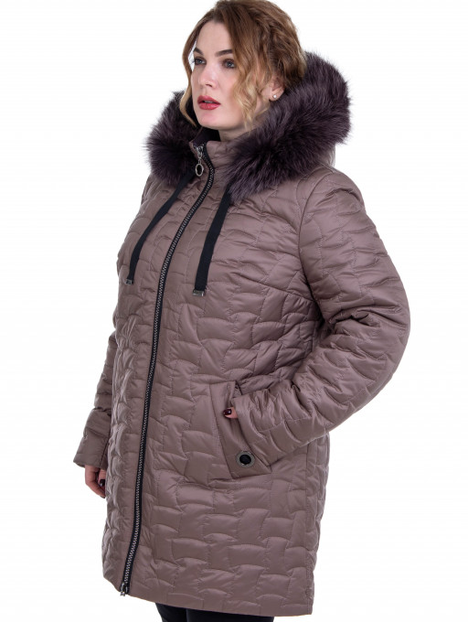 Куртка жіноча Bolyar 00246 сливова , фото  3