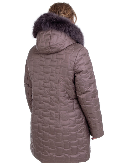 Куртка жіноча Bolyar 00246 сливова , фото  4