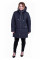Куртка женская  Bolyar 00247 темно-синяя , фото 0