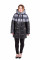 Куртка жіноча Bolyar 00248 сіро-чорна, фото 0