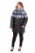 Куртка жіноча Bolyar 00248 сіро-чорна , фото  3