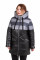 Куртка жіноча Bolyar 00248 сіро-чорна , фото  2