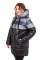 Куртка жіноча Bolyar 00248 сіро-чорна , фото  1