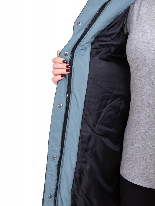 Куртка женская  Bolyar 00250 темно-синяя , фото  6