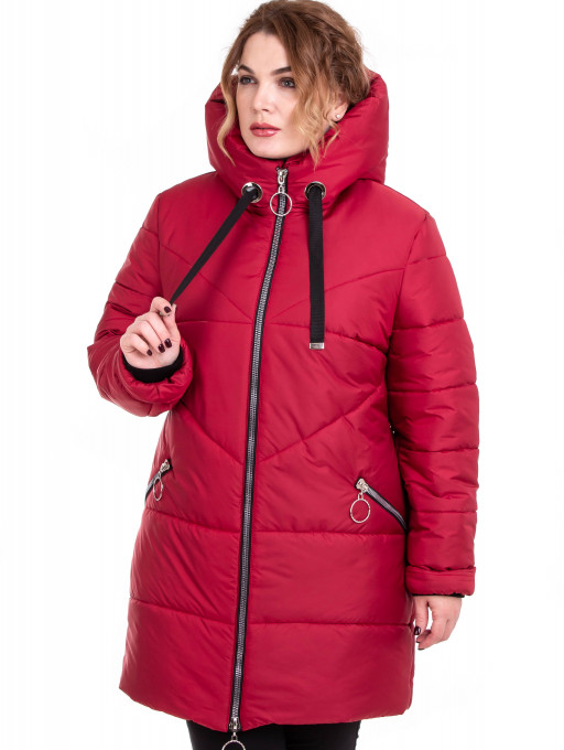Куртка жіноча Bolyar 00252 червона , фото  3