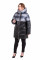 Куртка жіноча Bolyar 00254 сіро-чорна, фото 0