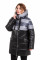Куртка жіноча Bolyar 00254 сіро-чорна , фото  4