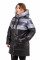 Куртка жіноча Bolyar 00254 сіро-чорна , фото  3