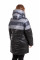 Куртка женская  Bolyar 00254 серо-черная , фото  2