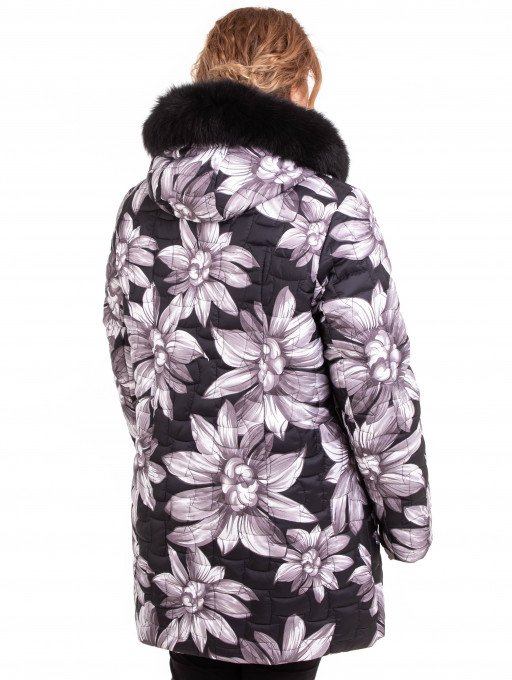 Куртка жіноча Bolyar 00255 темно-фіолетова , фото  2