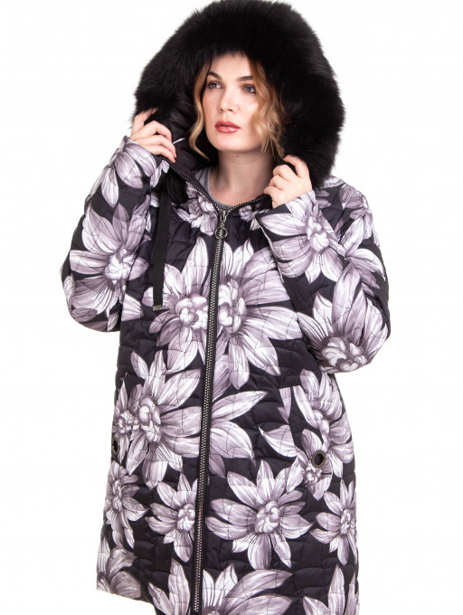Куртка жіноча Bolyar 00255 темно-фіолетова , фото  1