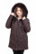 Куртка жіноча Bolyar 00259 коричнева , фото  4