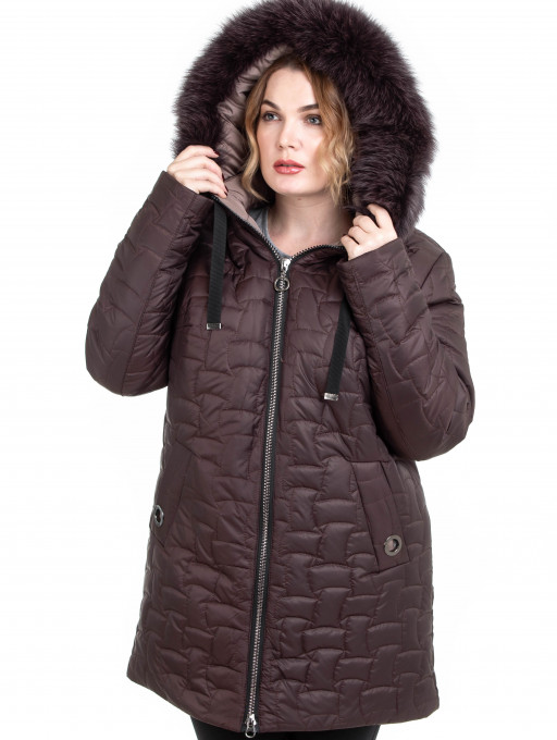 Куртка женская  Bolyar 00259 коричневая , фото  4