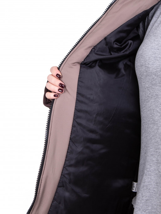 Куртка женская  Bolyar 00259 коричневая , фото  5