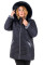 Куртка жіноча Bolyar 00264 темно-синя , фото  1
