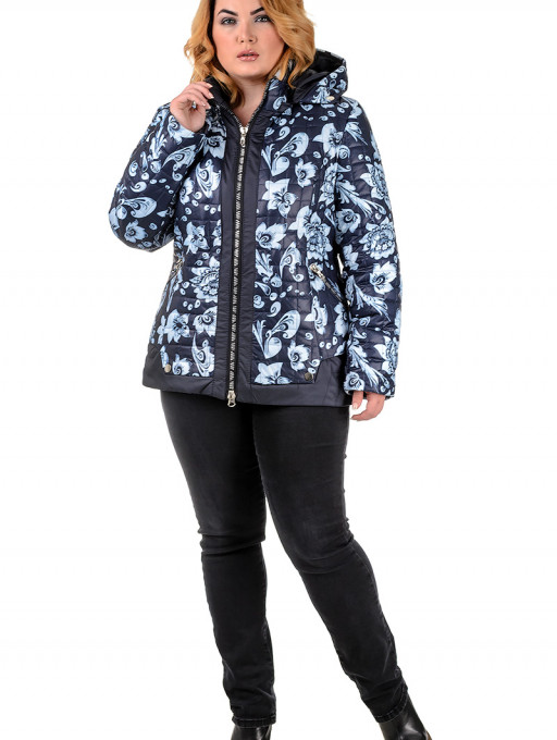 Куртка жіноча Bolyar 00265 темно-синя, фото 0