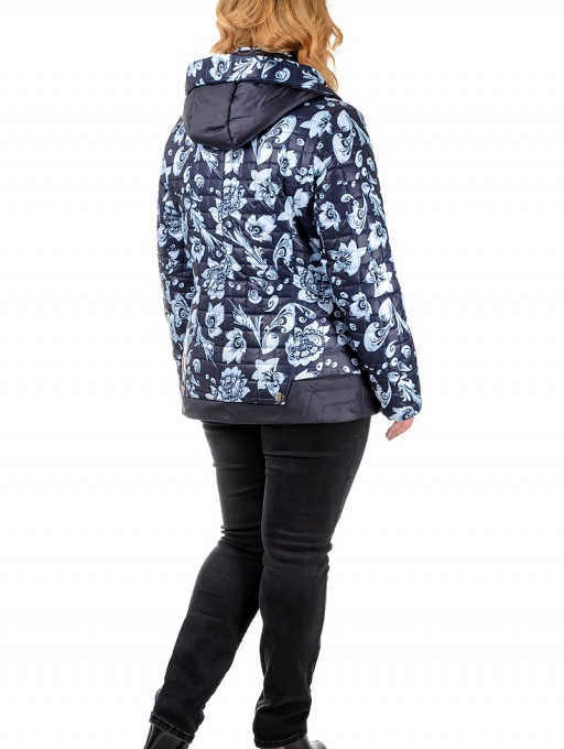 Куртка жіноча Bolyar 00265 темно-синя , фото  1