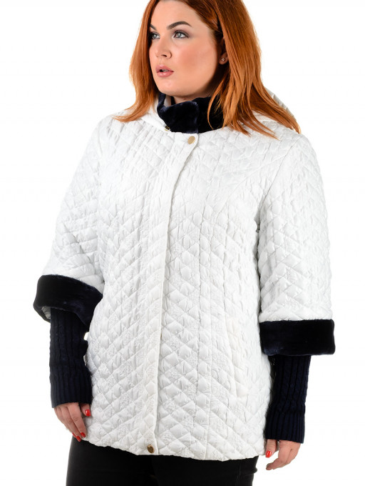 Куртка жіноча Bolyar 00270 біла , фото  2
