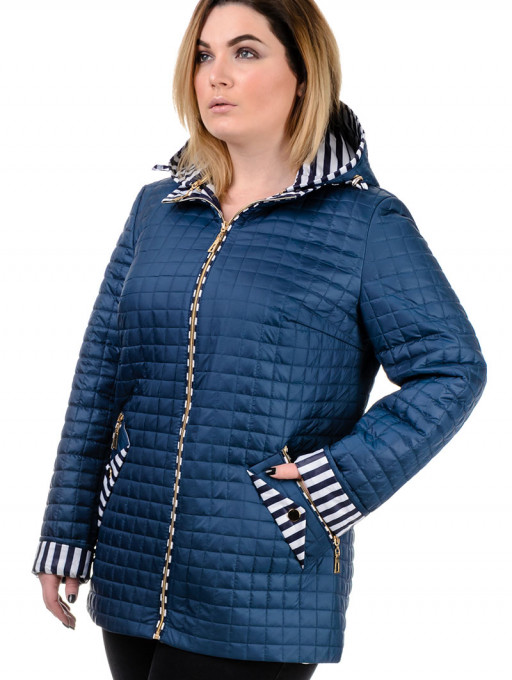 Куртка женская  Bolyar 00278 синяя , фото  4