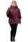 Куртка женская  Bolyar 00279 темно-бардовая , фото 0