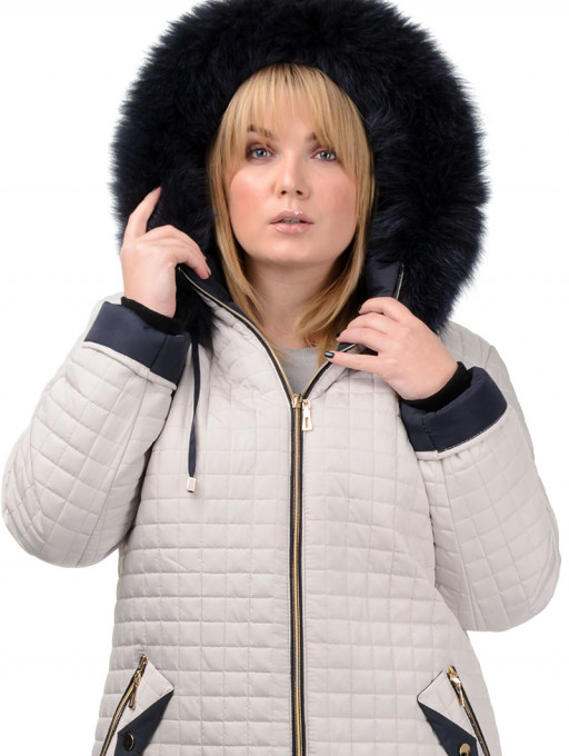 Куртка жіноча Bolyar 00280 кремова , фото  2