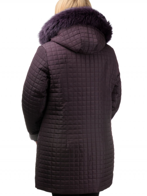 Куртка жіноча Bolyar 00281 сливова , фото  3