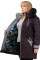 Куртка жіноча Bolyar 00281 сливова , фото  6