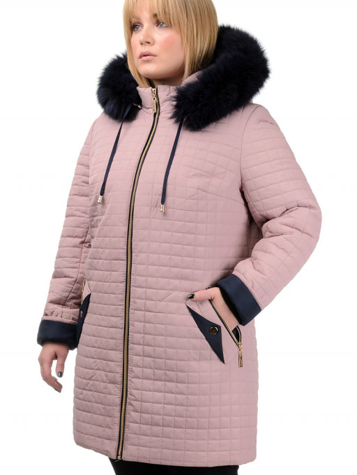 Куртка женская  Bolyar 00282 светло-розовая , фото  2