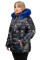 Куртка женская  Bolyar 00292 черно-синяя , фото  3