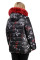 Куртка жіноча Bolyar 00293 чорно-червона , фото  4