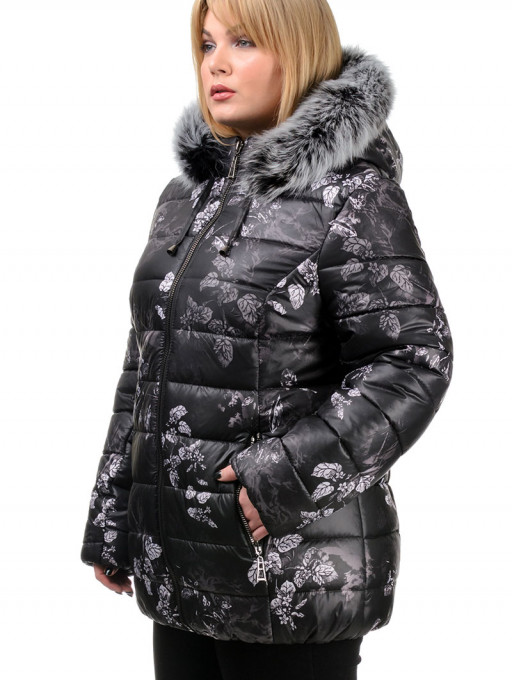 Куртка жіноча Bolyar 00294 чорна , фото  3
