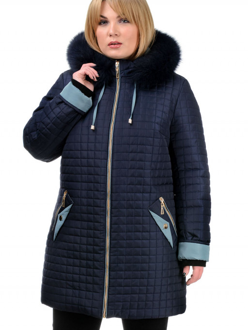 Куртка жіноча Bolyar 00295 темно-синя , фото  6