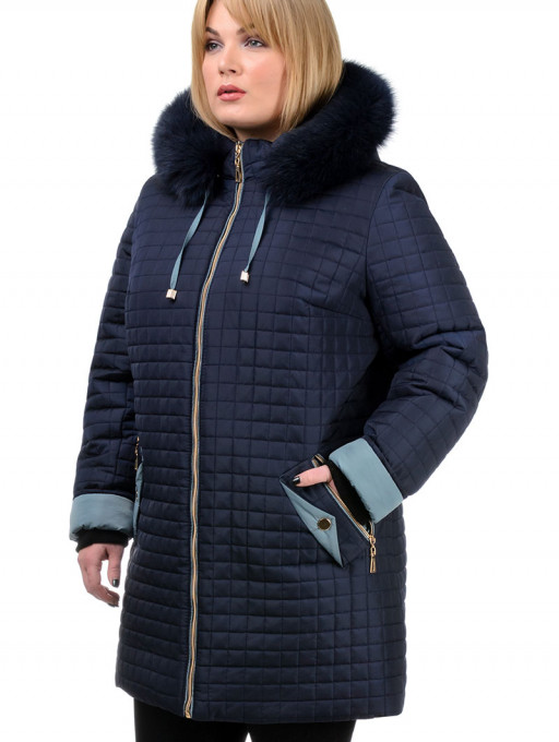 Куртка жіноча Bolyar 00295 темно-синя , фото  5