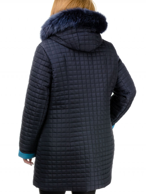 Куртка женская  Bolyar 00311 темно-синяя , фото  4