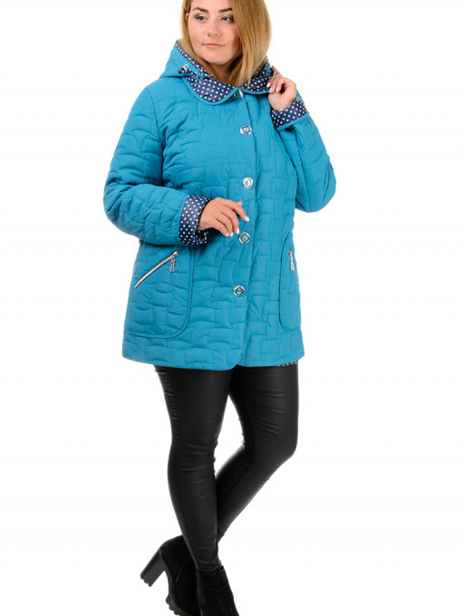 Куртка жіноча Bolyar 00317 блакитна, фото 0