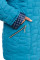 Куртка женская  Bolyar 00317 голубая , фото  2