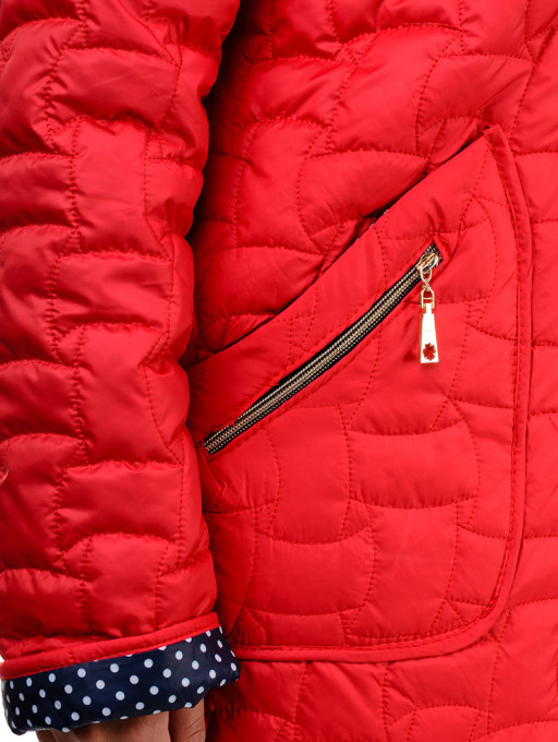 Куртка жіноча Bolyar 00319 червона , фото  1