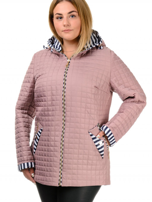 Куртка жіноча Bolyar 00320 світло-рожева , фото  1