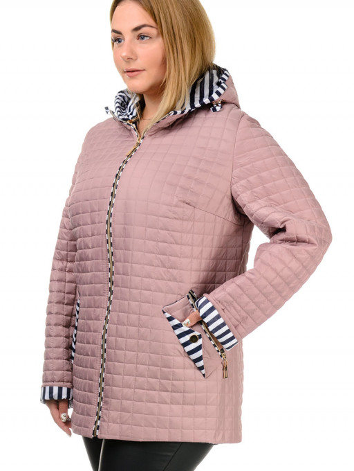 Куртка женская  Bolyar 00320 светло-розовая , фото  2