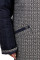 Куртка жіноча Bolyar 00321 бежево-синя , фото  2