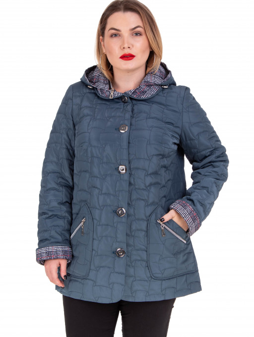 Куртка жіноча Bolyar 00333 синя , фото  3