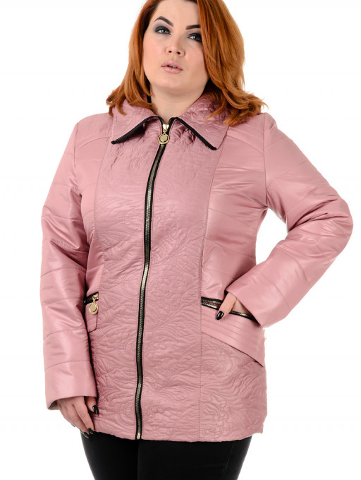 Куртка жіноча Bolyar 00338 світло-рожева , фото  2