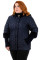 Куртка женская  Bolyar 00342 темно-синяя , фото  2