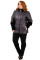 Куртка жіноча Bolyar 00345 темно-фіолетова , фото  2