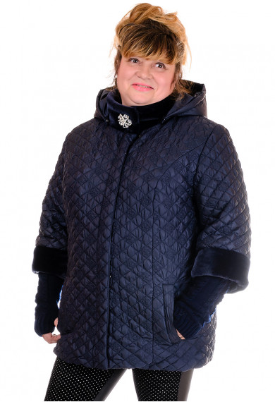  Куртка жіноча Bolyar 00353 темно-синя