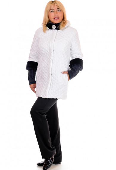  Куртка жіноча Bolyar 00354 біла