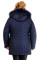 Куртка жіноча Bolyar 00355 темно-синя , фото  1